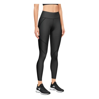 Compression tights for sports sticker