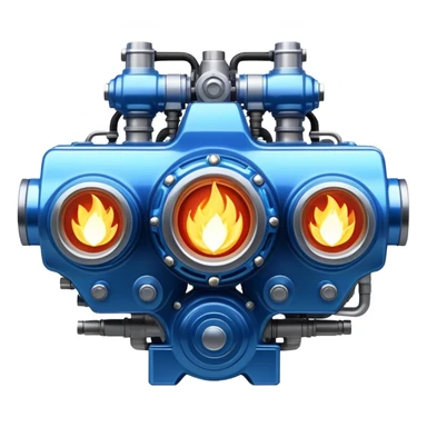 sorayama giger plasma engine fire sticker