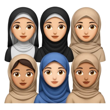 arabic women sticker