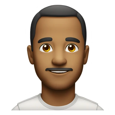 Smirking with pride sticker