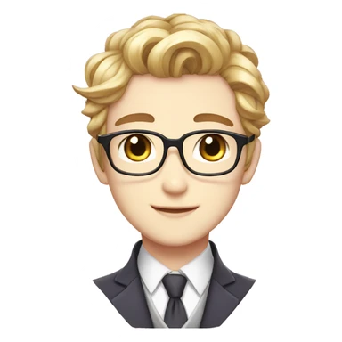 Cute Gorgeous Attractive Anime Pastel Gentleman sticker