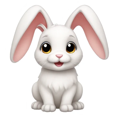 Cute little bunny  sticker