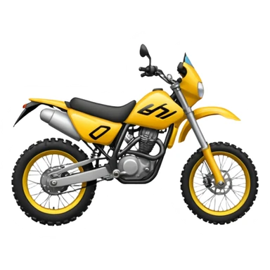 enduro bike sticker