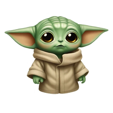 Cute baby Yoda  sticker
