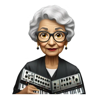 moog grandmother semi modular monophonic synthesizer  sticker