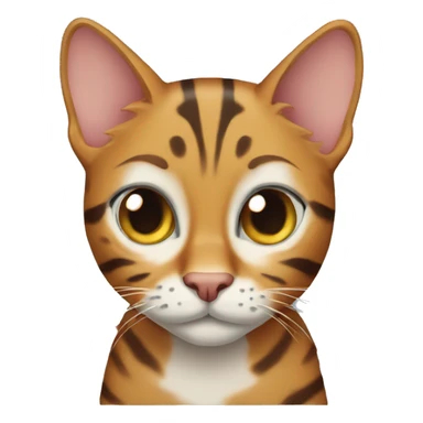 Cat bengal sticker