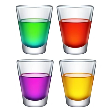 Shot glasses  sticker