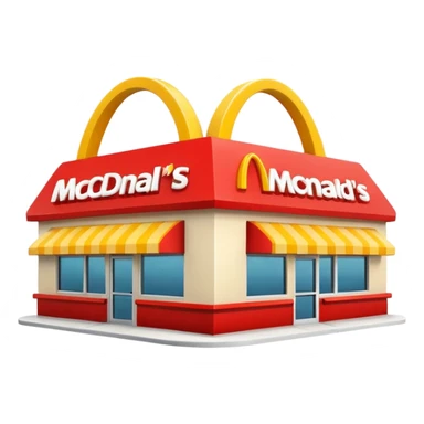mcdonald sticker