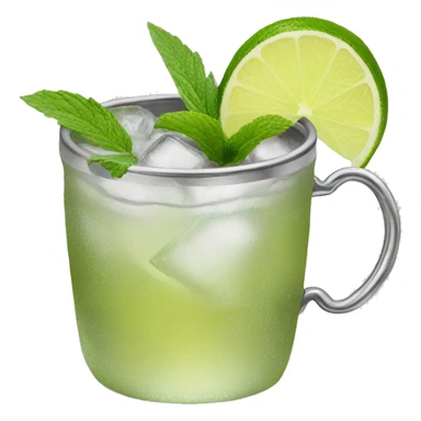 Moscow Mule cocktail sticker