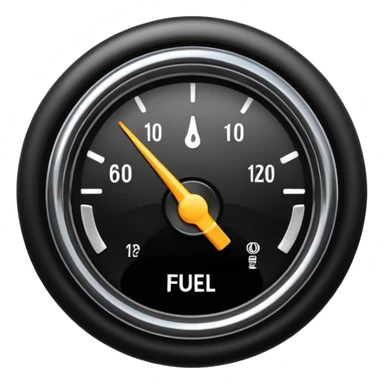 Full fuel Guage sticker