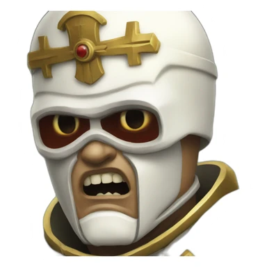 Pope doomguy sticker