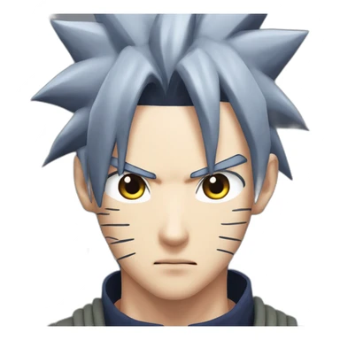 Naruto embrasse sasuke sticker