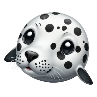 Dalmatian seal hybrid  sticker