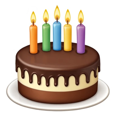 birthday cake oven sticker