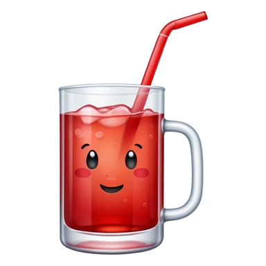 Glass of kool aid  sticker