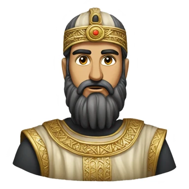 sassanid Emperor khosrow sticker