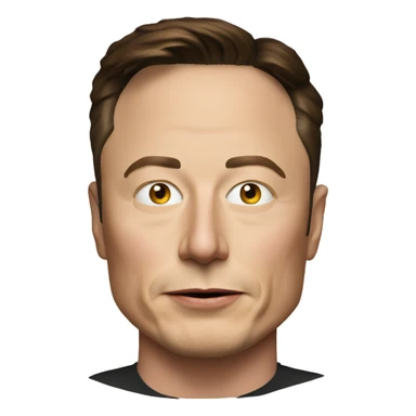 elon musk but mask sticker