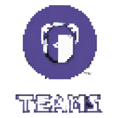 Microsoft Teams logo sticker