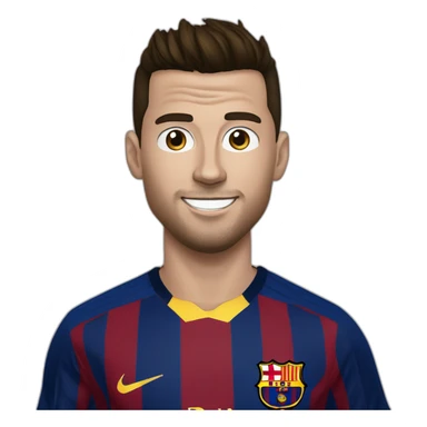 Ronaldo sur Messi comme un roi sticker