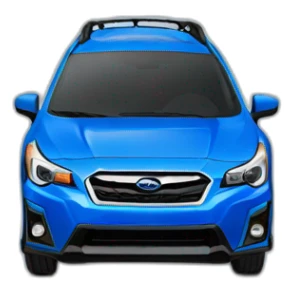 blue subaru crosstrek sport sticker