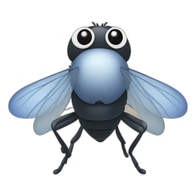 Une mouche en mignion sticker