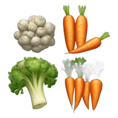 Carrots Artichoke Lentils sticker