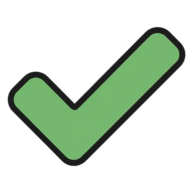 checkmark sticker