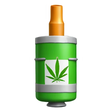 Weed cartridge sticker