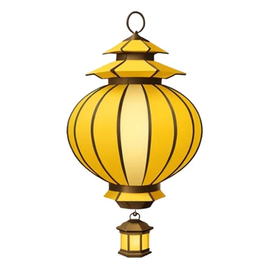 Lanterna flutuante do filme da Rapunzel, lanterna da Tailândia  sticker