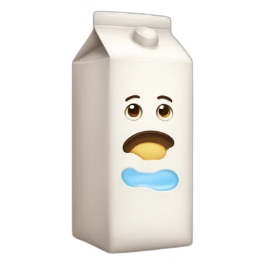 gay carton of milk sticker