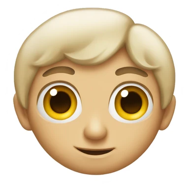 Turning eyes and turning head slowly sticker