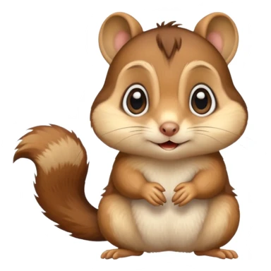 Chipmunk emoji sticker
