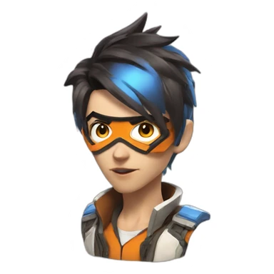 Tracer overwatch sticker