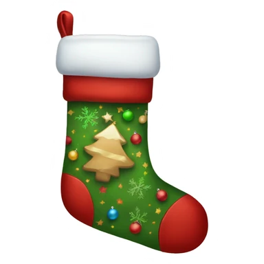 Christmas stockings sticker