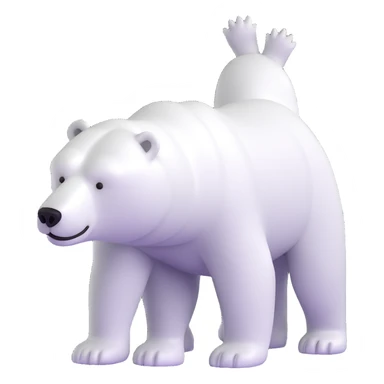 polar bear sticker