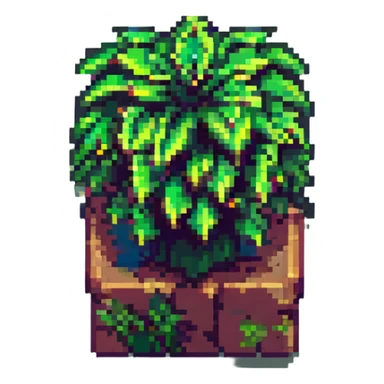 Minecraft-style grass block, pixel art, isometric view, bright colors, no text sticker