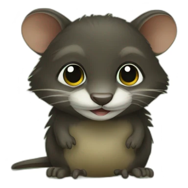ratel on kiwi sticker