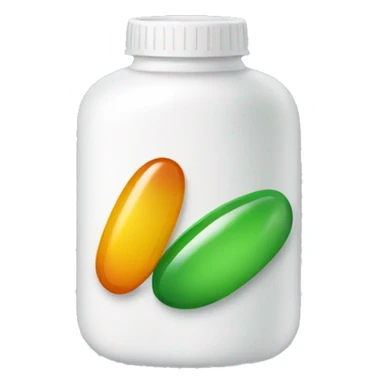 vitamin bottle sticker