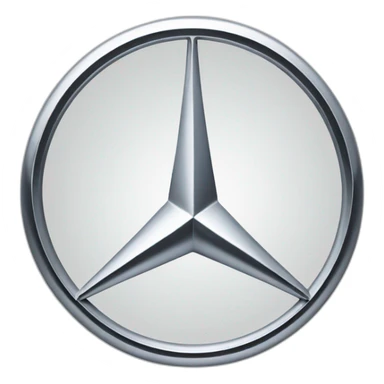 Mercedes-Benz logo sticker