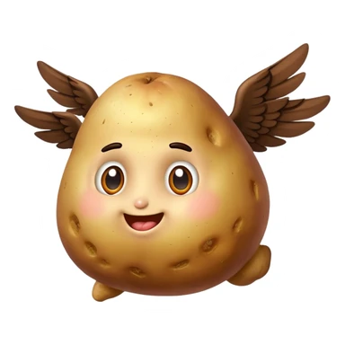 patate volante sticker