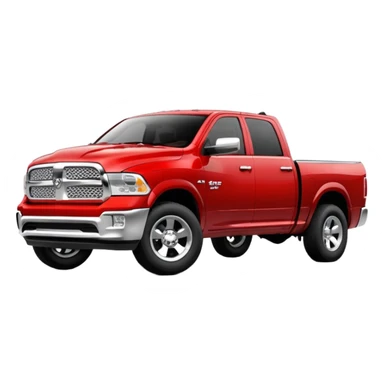 2011 dodge ram red from the left side sticker