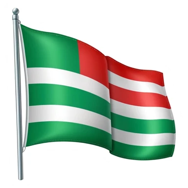 Flag of Italy but in future in 2150 sticker