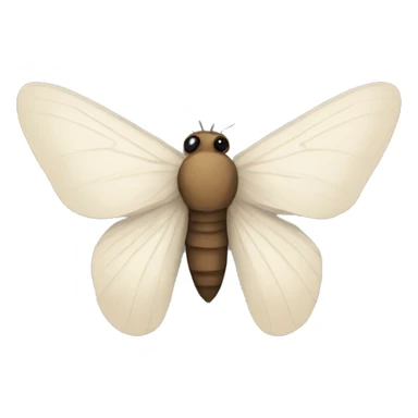 Timothy moth sticker
