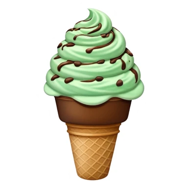 mint chocolate chip sticker