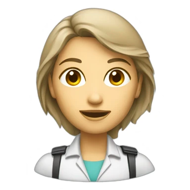 women automation specialist sticker