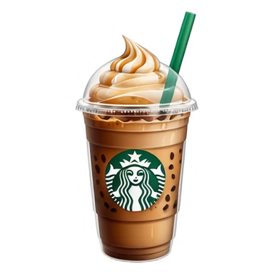 iced coffee starbucks sticker