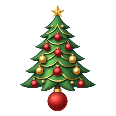 Un sapin de Noël  sticker