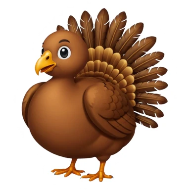 Generate Turkey emoji  sticker