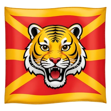 Tamil eelam libration tigers flag sticker