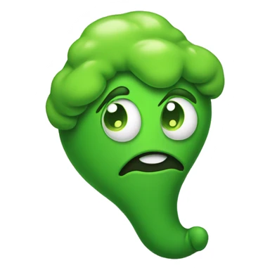 green poop sticker